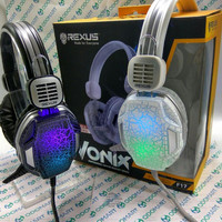 headset gaming pc laptop rexus black white terbaik murah berkualitas