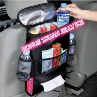 Jual Tas Organizer Kursi Jok Mobil Rak Mobil Bonus 1 buah jelly ice Murah