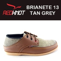 Jual SEPATU REDKNOT BRIANETE 13 TAN GREY DENIM abu tan Murah