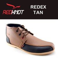 Jual SEPATU REDKNOT REDEX TAN SYNTETIC LEATHER tan Murah