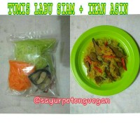 Jual Tumis Labu Siam + Ikan Asin Murah