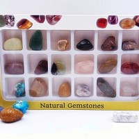 Jual NATURAL STONE 18PCS - COCOK UNTUK HADIAH&PAJANGAN - Natural Gemstone Murah
