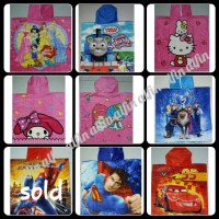 Jual handuk ponco karakter Murah