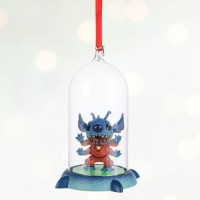 Jual Disney Store Experiment 626 Stitch in Capsule Christmas Ornament Figur Murah