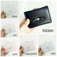 Jual DOMPET KULIT LIPAT KOIN FOTO KARTU UANG WANITA UNIK LUCU IMPORT MURAH Murah