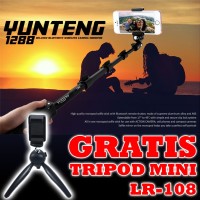 Jual Tongsis Bluetooth / Monopod YunTeng YT-1288 Free Mini Tripod Murah