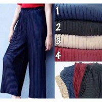 Jual promo celana kulot murah panjang / celana kulot plisket/celana muslim Murah