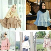 Jual YUKKY RUFFLE BLOUSE Murah