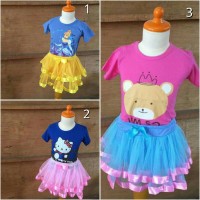 Jual Setelan Rok Tutu Anak M Murah