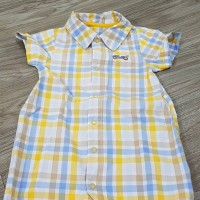Jual Preloved Kemeja Romper Bayi Berkerah Baby Just One You Carter 12m Murah