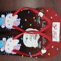 Jual sandal hello kitty / sandal hk /sanrio Murah