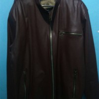 jaket kulit oscar second bekas
