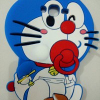 Jual Case 4D Doraemon Krayon New/Samsung J5 2015/Karakter/Soft/Silikon/3D/R Murah