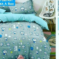 Jual Sencung Babywear/ Sprei Katun Lokal/ Murah Halus/ Doraemon Peek A Boo Murah