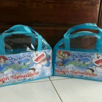 Jual tas souvenir ultah anak model busur karakter doraemon Murah
