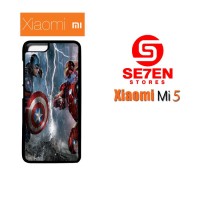 Jual Casing Xiaomi Mi5 Top Captain America Civil War Custom Hardcase Murah