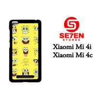 Jual Casing Xiaomi Mi4i, Mi4c Spongebob faces Custom Hardcase Murah