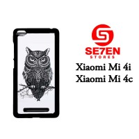 Jual Casing Xiaomi Mi4i, Mi4c owl Custom Hardcase Murah