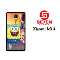 Jual Casing Xiaomi Mi4 Racing SpongeBob Custom Hardcase Murah