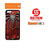 Jual Casing Xiaomi Mi5 spiderman logo Custom Hardcase Murah
