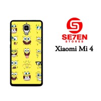 Jual Casing Xiaomi Mi4 Spongebob faces Custom Hardcase Murah