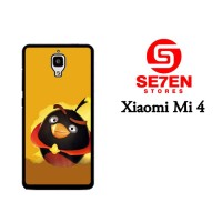 Jual Casing Xiaomi Mi4 black angry birds wallpaper download Custom Hardc Murah