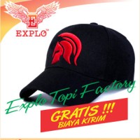 Jual TOPI BASEBALL KING SPARTAN BATTLE TOPI IMPORT BORDIR Murah