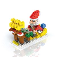 Jual AD3952 Loz Lego Nano Block Santa Sleigh KODE Gute3818 Murah