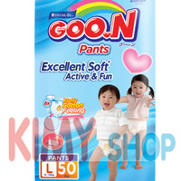 Jual Popok Celana Bayi Goon Premium Pants L 50 Diapers Murah