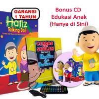 Jual Boneka Hafiz Talking Doll + CD Edukasi & Parenting (Only Here!) Murah
