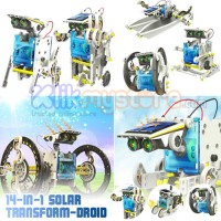 Jual 14 in 1 Solar Robot DIY Educational Kit Murah