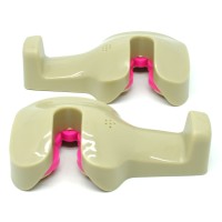Jual Car Seat Headrest Hook for Hanging Bag / Gantungan Mobil - Cream Murah