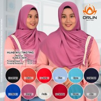 Jual Hijab Bubble Crepe / Khimar / Jilbab / Hijab Ayu Tingting Murah