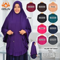 Jual Hijab Jersey / Khimar / Jilbab / Hijab Setiana Murah