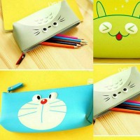Jual Pencil Case Disney/ Tempat Pensil Dorameon Alien Totoro Cat Murah