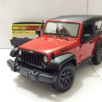 Jual 2014 JEEP WRANGLER - SKALA 1:18 - MAISTO (DIECAST-MINIATUR) Murah