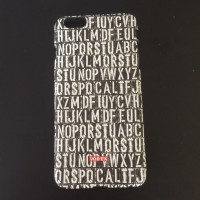 Jual Hardcase Motif PC Doff Alfabet Hard Case Cover Casing Iphone 6 Plus Murah