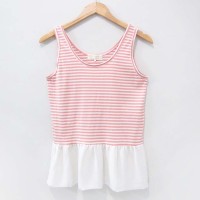 Jual BD713 SIZE M FRILL TANK TOP UCANSEE BAJU WANITA PAKAIAN MURAH FASHION Murah