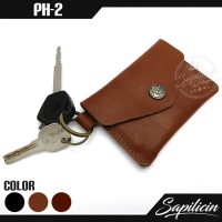 Jual Dompet STNK Kunci Kulit Sapi Slim Cowhide Key Pocket Wallet (PH-2) Murah