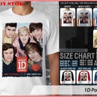 Jual 1D Poster 3 - BAJU KAOS DISTRO PRIA WANITA ANAK OCEAN SEVEN Murah