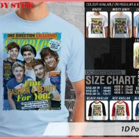 Jual 1D Poster 2 - BAJU KAOS DISTRO PRIA WANITA ANAK OCEAN SEVEN Murah