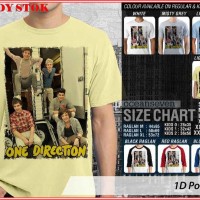 Jual 1D Poster 5 - BAJU KAOS DISTRO PRIA WANITA ANAK OCEAN SEVEN Murah