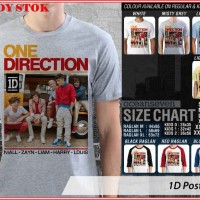 Jual 1D Poster 12 - BAJU KAOS DISTRO PRIA WANITA ANAK OCEAN SEVEN Murah