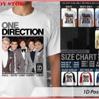 Jual 1D Poster 10 - BAJU KAOS DISTRO PRIA WANITA ANAK OCEAN SEVEN Murah