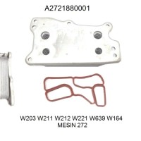 Jual MERCY W03 W220 C230 S320 MESIN M272 OIL COOLER A2721880001 Murah