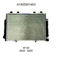 Jual MERCY S420 S500 W140 RADIATOR KOMPLIT A1405001403 Murah