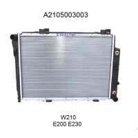 Jual MERCY E200 E230 W210 RADIATOR KOMPLIT A2105003003 Murah