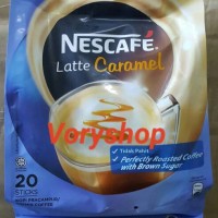 Jual Nescafe Latte Caramel 20 sticks Murah