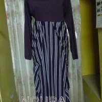 Jual Gamis Purple Stripe Murah