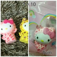 Jual squishy kitty Leopard + plastik Murah
